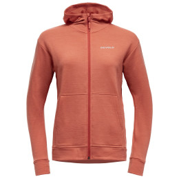 Felpa da donna Devold Everyday Zip Hoodie Wmn arancione CORAL