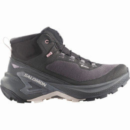 Scarpe da donna Salomon Genesis Mid Gtx W nero Black / Dawn Pink / Lilac Ash
