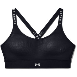 Reggiseno Under Armour Infinity Mid Bra nero Black/Black/White