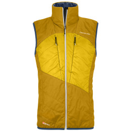 Gilet da uomo Ortovox Swisswool Dufour Vest M giallo Yellostone