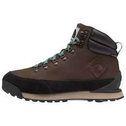 Scarpe da uomo The North Face M Back-To-Berkeley Iv Leather Wp marrone DEMITASSE BROWN/TNF BLACK