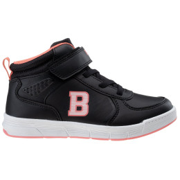 Scarpe da bambino Bejo Bromly Mid Jrg nero/rosa Black/WatermelonRed