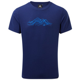 Maglietta da uomo Mountain Equipment Groundup Mountain Tee Medieval Blue blu