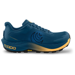 Scarpe da corsa da uomo Topo MTN Racer 4 Wide blu/arancio Navy / Orange