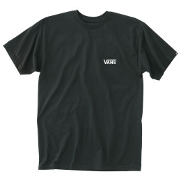 Maglietta da uomo Vans MN Left Chest Logo Tee nero Black/White