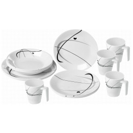 Set di stoviglie Brunner Melamine Set Serenade