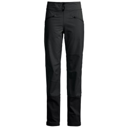 Pantaloni da donna Ortovox Venet Softshell Pants nero Black Raven
