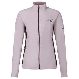 Felpa tecnica da donna Dare 2b Emerging III Mid rosa/bordeaux PnkHz/Hucklb