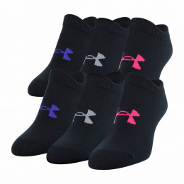 Calzini per bambini Under Armour Girl's Essential NS nero Black