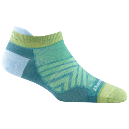 Calzini da donna Darn Tough Run No Show Tab Ultra-Lightweight verde aqua
