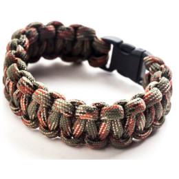 Braccialetto antizanzare Munkees náramek paracord 18 cm mix1