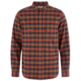Camicia da uomo Fjällräven Skog Relaxed Shirt M marrone Autumn Leaf-Wood Brown