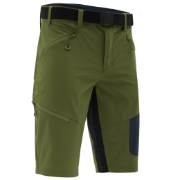 Pantaloncini da ciclismo da uomo Silvini Rango Pro verde/blu olive-ocean