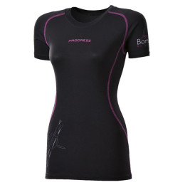 Maglietta da donna Progress Triko E NKRZ 28OA (2016) nero/viola Black/PurpleStitching