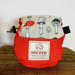 Sacchetto porta magnesite SIERRA Climbing Classics Mushroom rosso