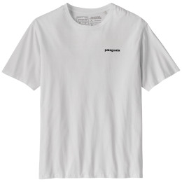 Maglietta da uomo Patagonia P-6 Mission Organic T-Shirt bianco White