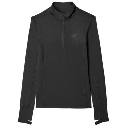 Felpa tecnica da donna 4F Brushed Underwear F079 nero DEEP BLACK