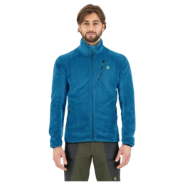 Felpa da uomo Karpos Vertice Fleece blu DEEP WATER
