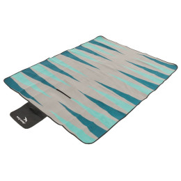 Coperta da picnic Easy Camp Backgammon picnic rug blu/grigio