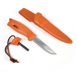 Coltello Light My Fire FireKnife arancione Rustyorange