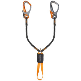 Set da ferrata Skylotec Santner nero/arancio Black/Orange