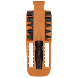 Set di bit Leatherman BIT KIT#3 arancione BLACK/PKG ORANGE