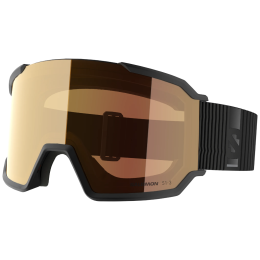 Occhiali da sci Salomon S/VIEW 3 Photochromic nero BLACK/Red
