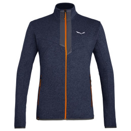 Felpa da uomo Salewa Rocca 2 Polarlite M Fleece nero NavyBlazerMelange