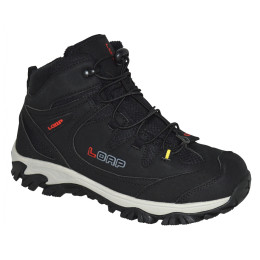 Scarpe invernali da uomo Loap Mellick nero Black/TrueRed