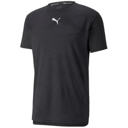 Maglietta da uomo Puma Train Vent SS Tee nero black