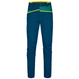 Pantaloni da uomo Ortovox Casale Pants blu Petrol Blue