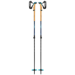 Bastoncini da skialp Leki Bernina Lite 2 nero/blu denimblue-midnight blue-mint