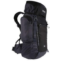 Zaino da trekking Regatta Highton 35L nero Black/Ebony