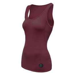 Canotta da donna Sensor Merino Air rosso port red