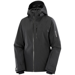 Giacca da donna Salomon Highland Jacket W nero DEEP BLACK