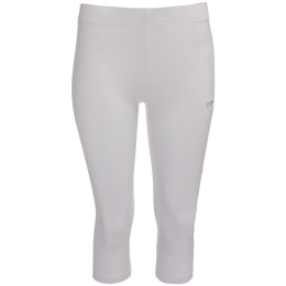 Leggings 3/4 da donna Alpine Pro Nirma bianco