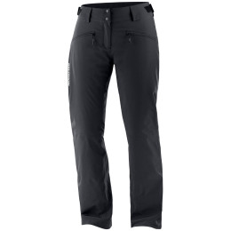 Pantaloni da sci da donna Salomon Edge Pant W nero DEEP BLACK