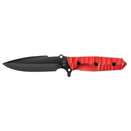 Coltello TB OUTDOOR Maraudeur Survival Knife G10 Smooth rosso