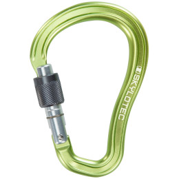 Moschettone Skylotec Axis HMS SG (screw gate) verde/grigio Green/Grey