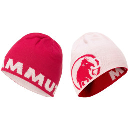 Berretto Mammut Logo Beanie rosa chiaro DragonFruitBlush