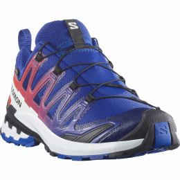 Scarpe da uomo Salomon Xa Pro 3D V9 Gore-Tex Equipe blu/rosso Surf The Web / Fiery Red / White