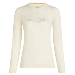 Maglietta sportiva da donna Icebreaker Women Merino 200 Oasis LS Crewe Sunrise Summit