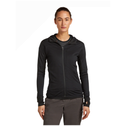 Felpa tecnica da donna Icebreaker W M 300 Descender LS Zip Hoodie
