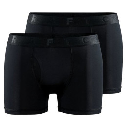 Boxer sportivi da uomo Craft Core Dry 3" 2-pack nero Black