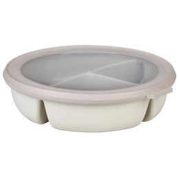 Scatola per gli spuntini Mepal Bento bowl Cirqula 250+250+500 ml bianco Nordic White