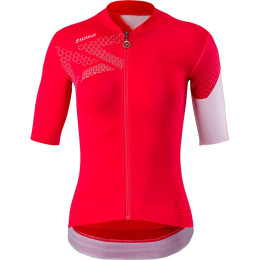 Maglia da ciclismo per donna Silvini Rosalia rosso/rosa RubyPink