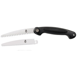 Sega a serramanico Gerber Exchange-A-Blade Folding Saw nero