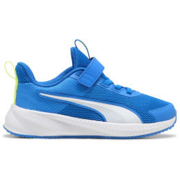 Scarpe da bambino Puma Flyer 4 AC+ PS Racing Blue-Lime Squeeze- blu Racing Blue-Lime Squeeze-PUMA White