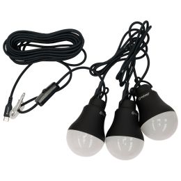 Set di lampadine Outwell Epsilon Bulb Set nero/grigio Black Grey
