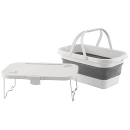 Set da picnic Easy Camp Picnic Basket & Table bianco